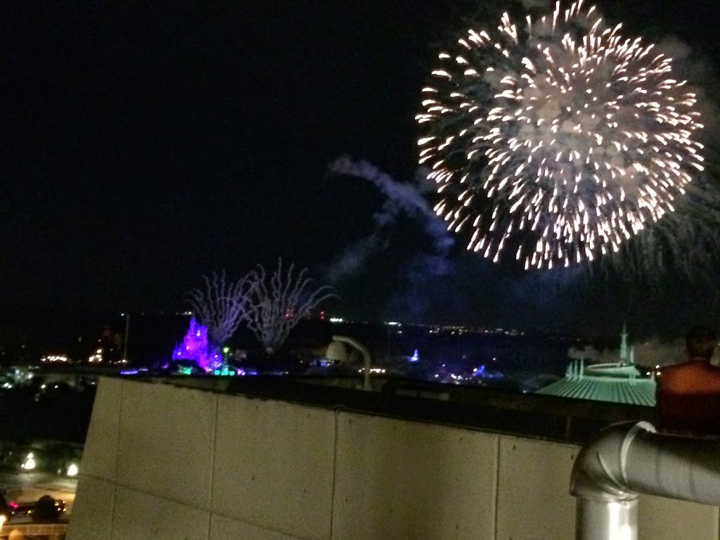 Fireworks from California Grill