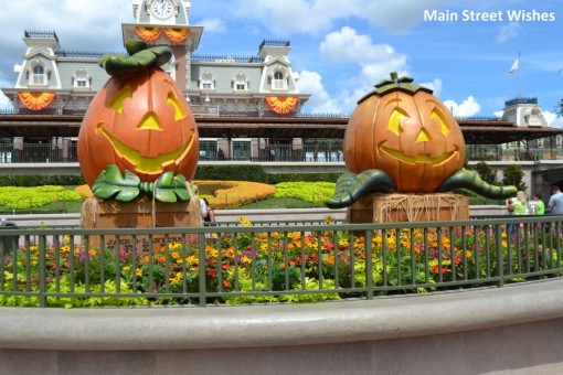 Magic Kingdom Welcom Pumpkins