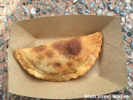 Empanada from the Patagonia Booth