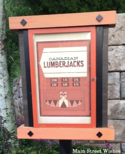 Lumberjack Show Times