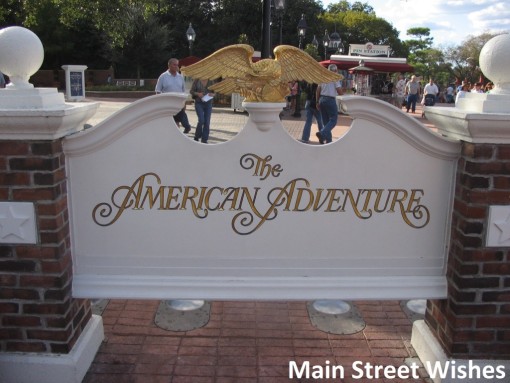 American Adventure Sign
