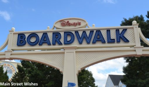 Disney's Boardwalk Sign