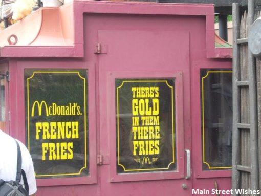 McDonald's Fry Cart